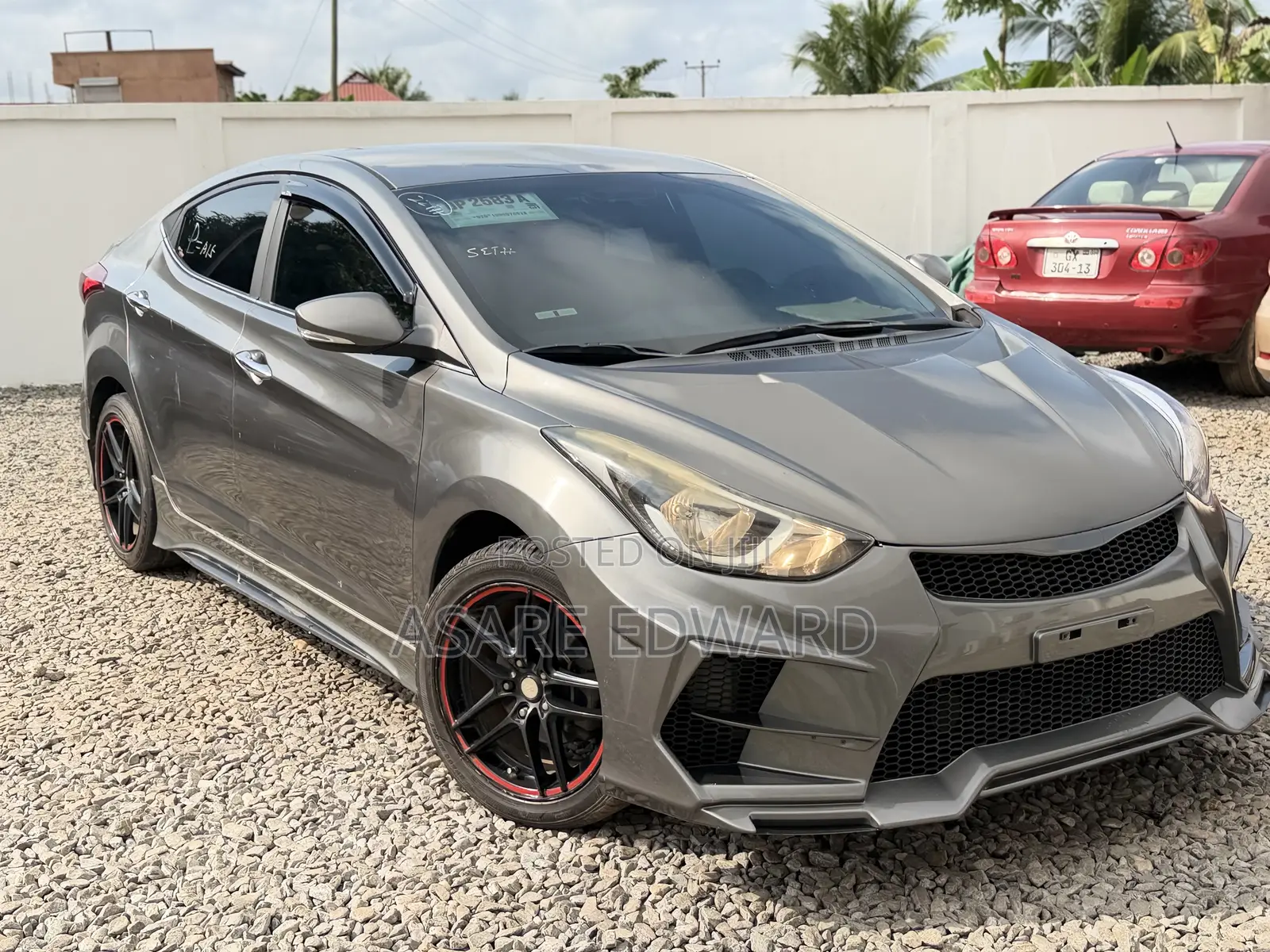 Hyundai Elantra SE 4dr Sedan (1.8L 4cyl 6M) 2015 Gray