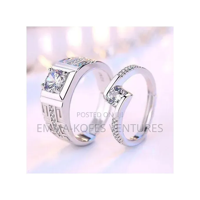 Aidailu Diamond Wedding Rings for Men and Women Rings for Couples