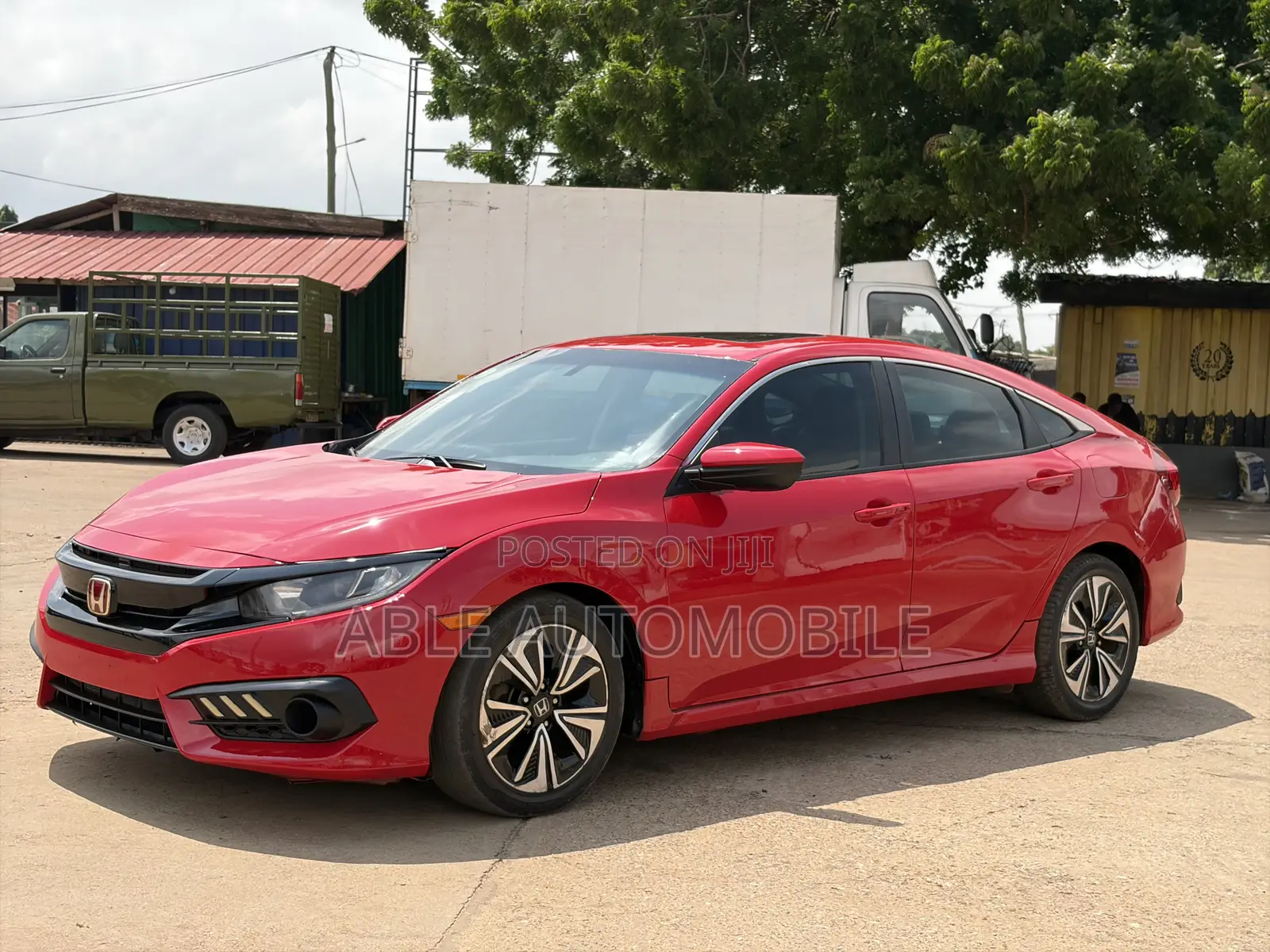 Honda Civic EX-T 4dr Sedan (1.5L 4cyl) 2016 Red
