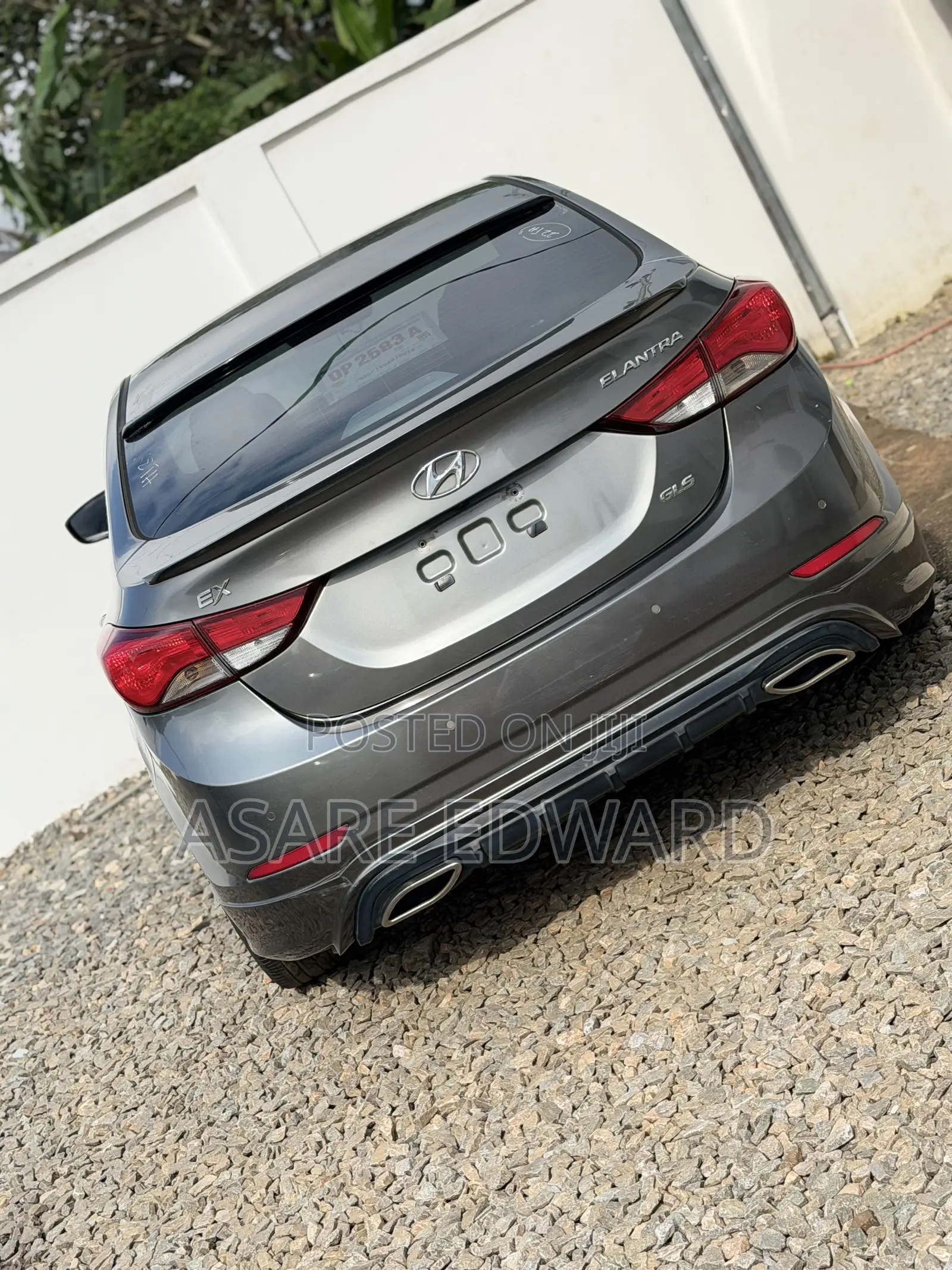 Hyundai Elantra SE 4dr Sedan (1.8L 4cyl 6M) 2015 Gray