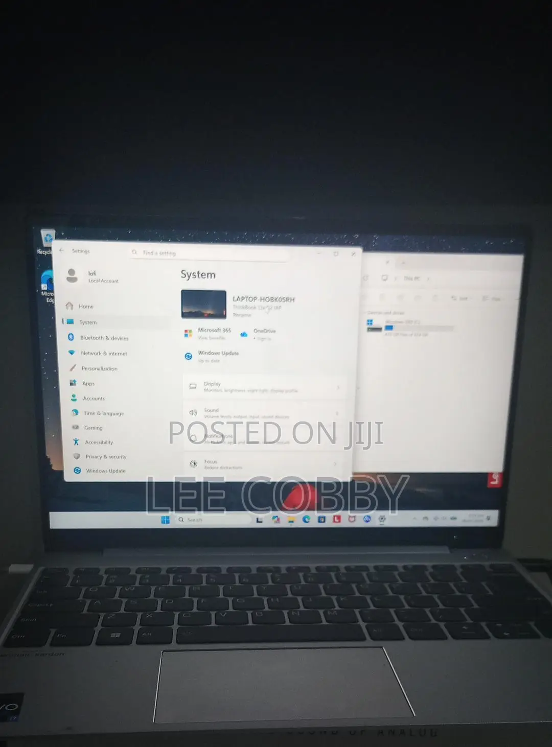 New Laptop Lenovo ThinkPad X13 Gen 2 16GB Intel Core i5 HDD+SSD 1T