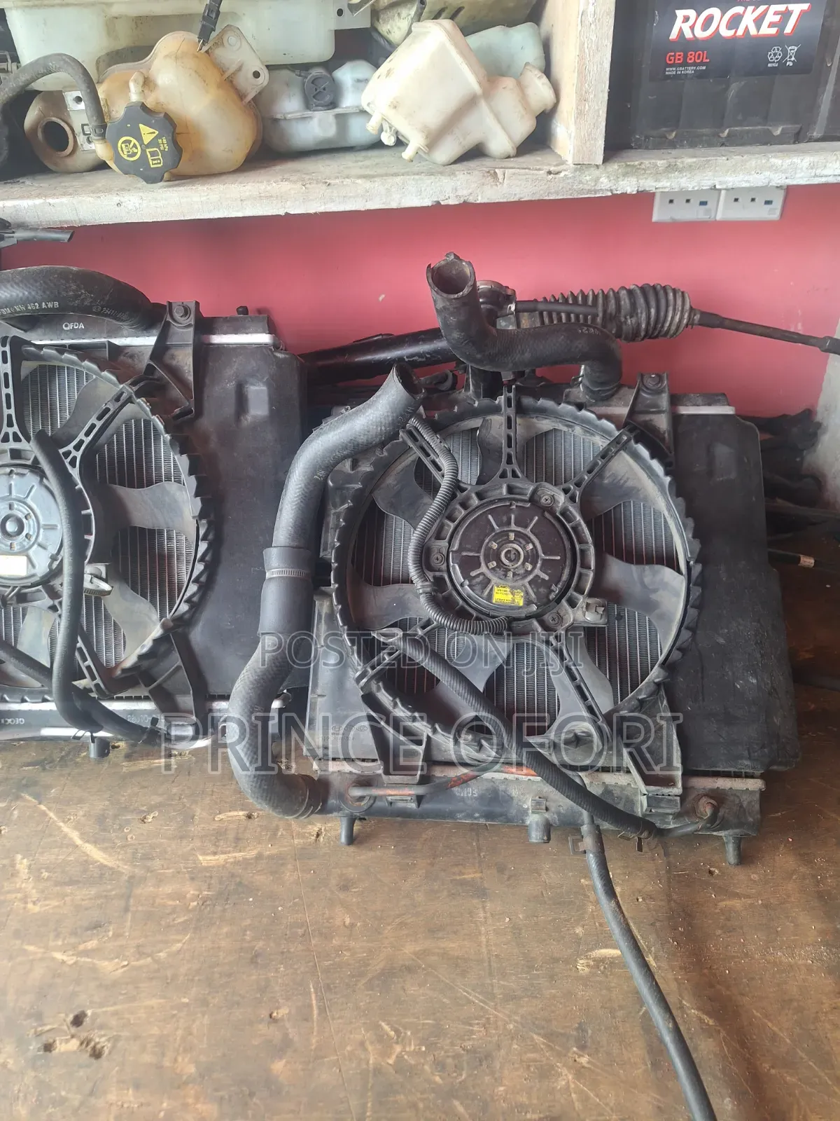 Kia Morning Radiator and Fan Complete
