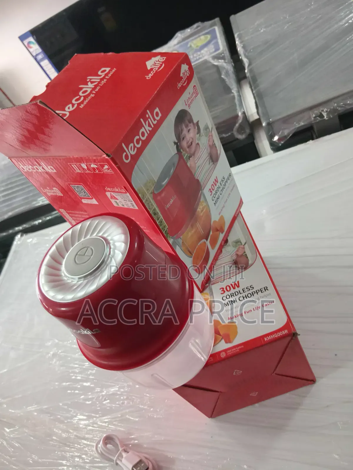 Decakila Rechargeable Vegetable Chopper