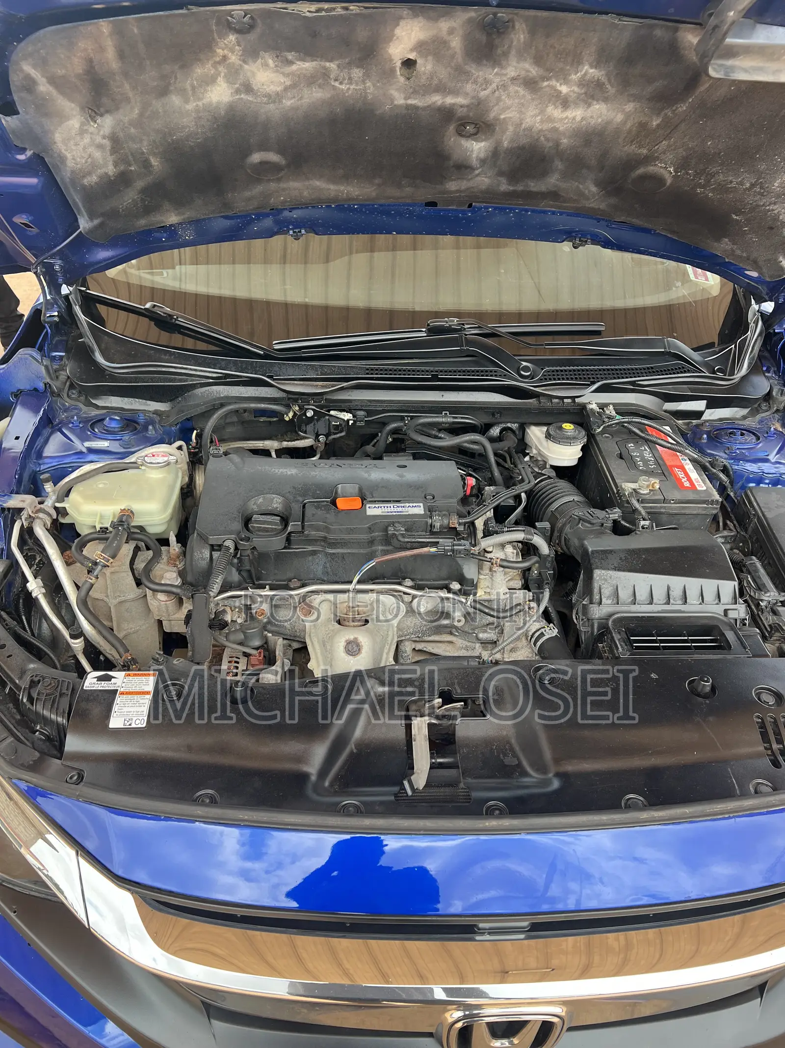 Honda Civic 2018 Blue