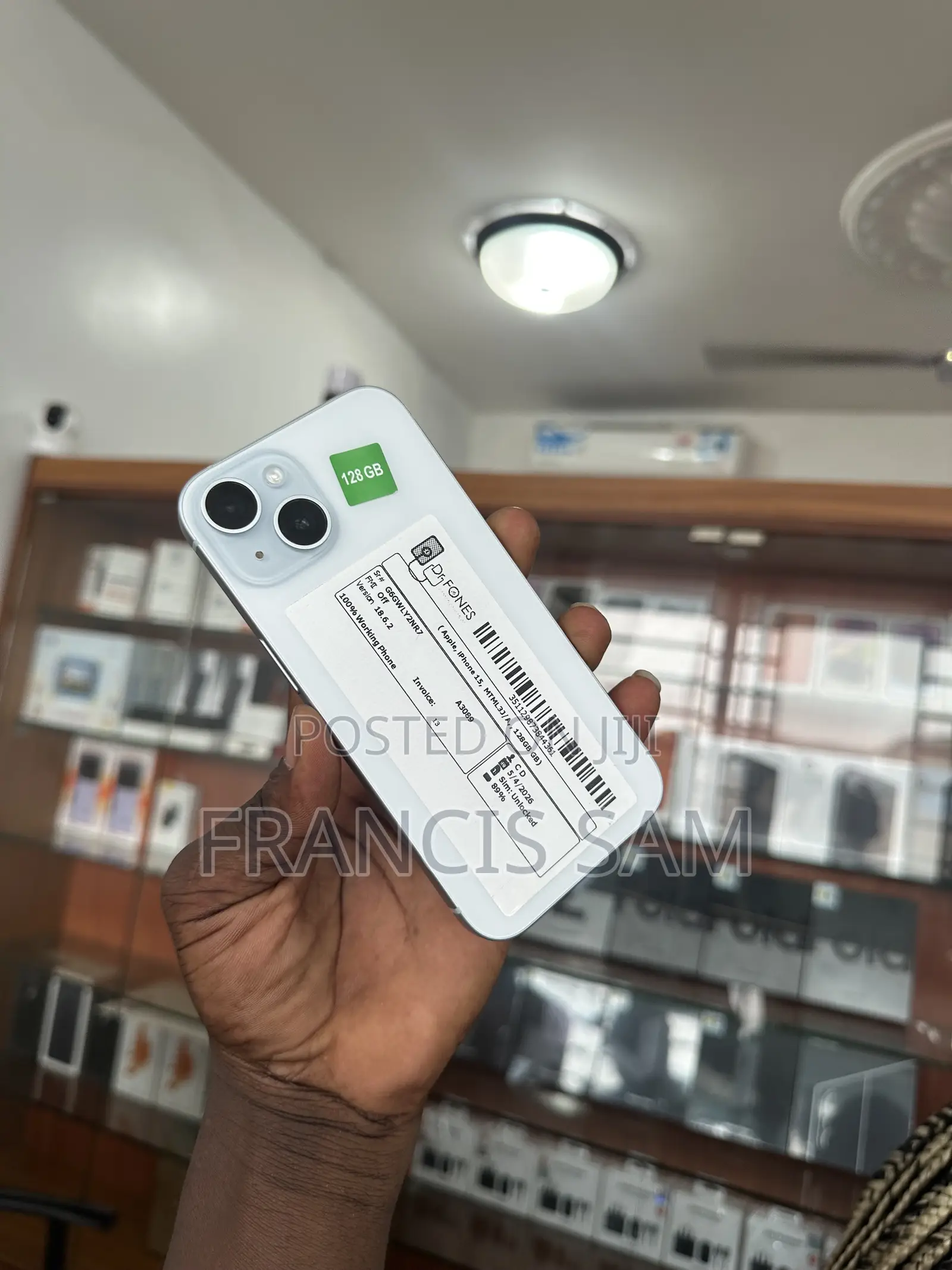 Apple iPhone 15 128 GB White