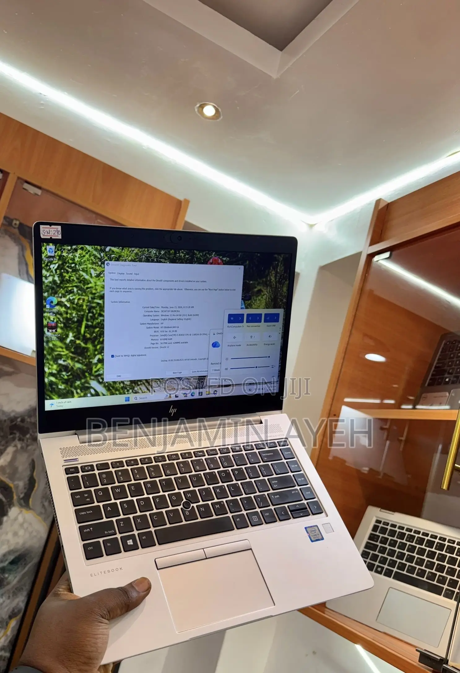 Laptop HP EliteBook 830 G5 8GB Intel Core i5 SSD 256GB