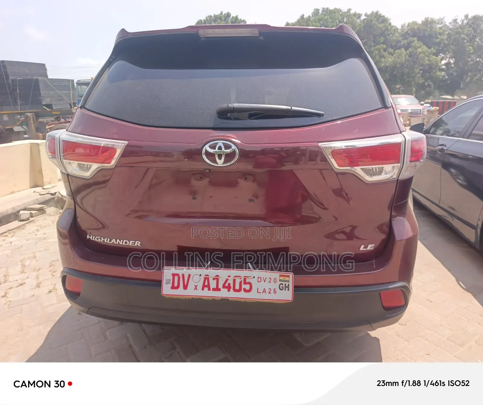 Toyota Highlander 2014 Burgundy