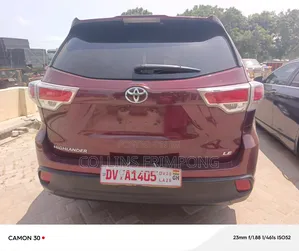 Toyota Highlander 2014 Burgundy