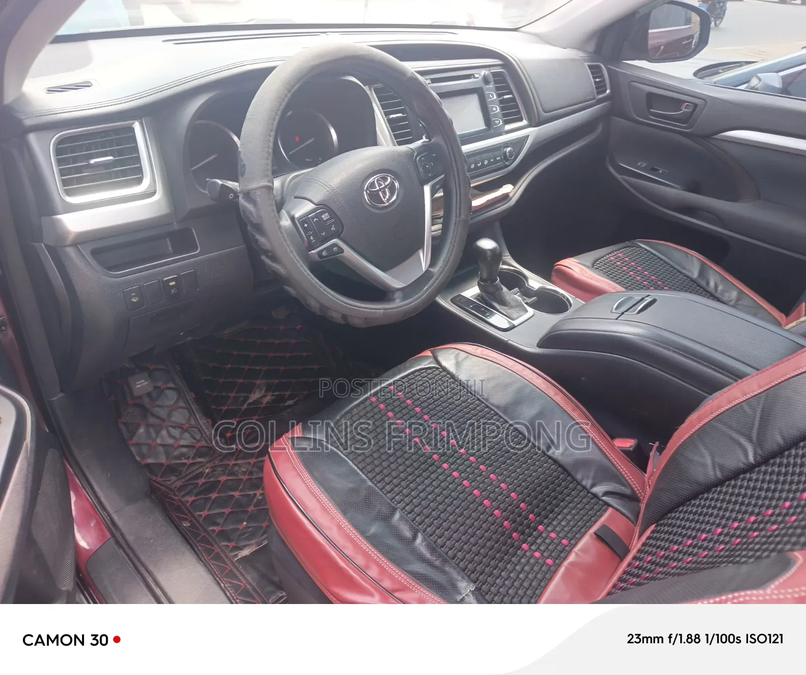 Toyota Highlander 2014 Burgundy