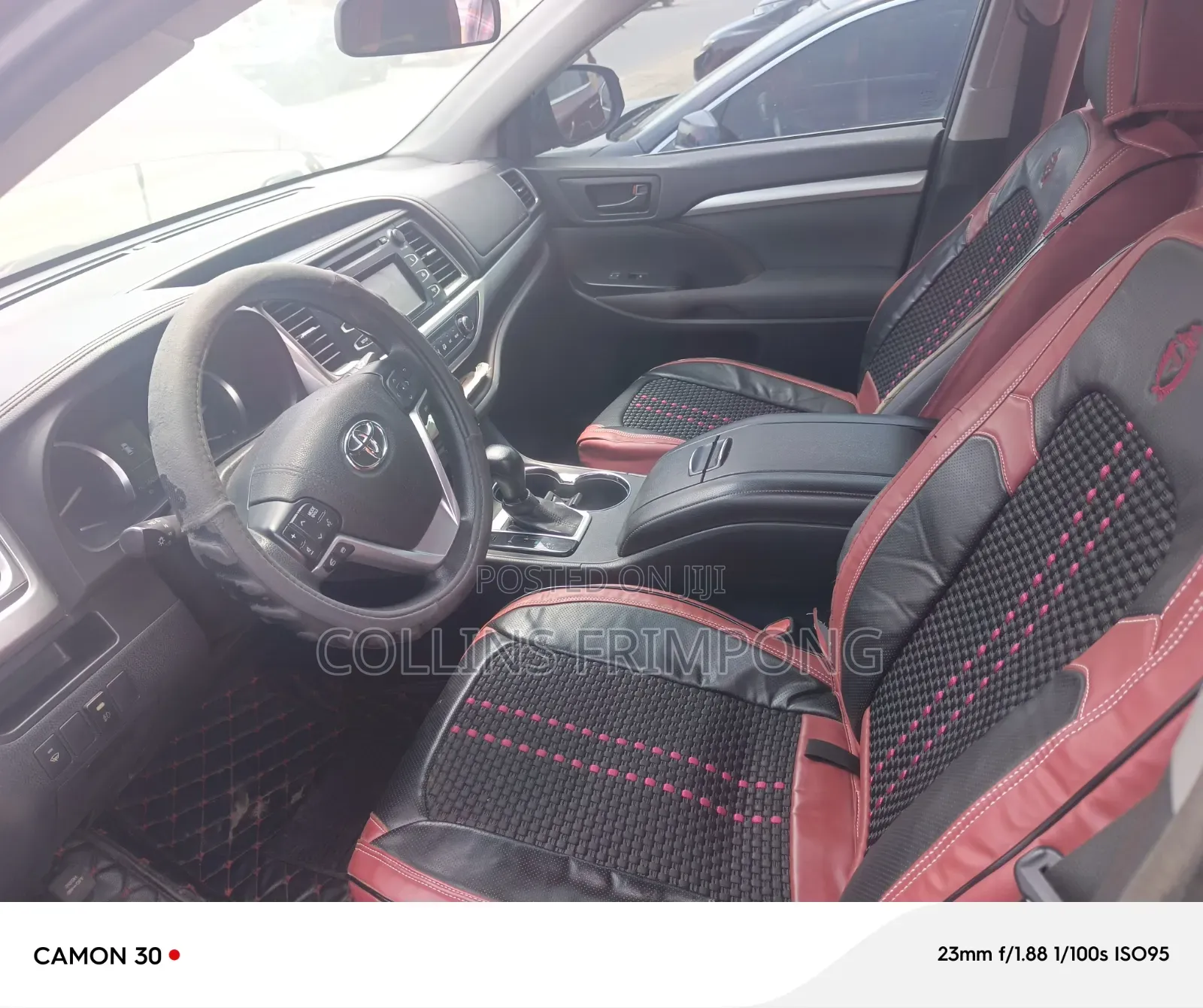 Toyota Highlander 2014 Burgundy