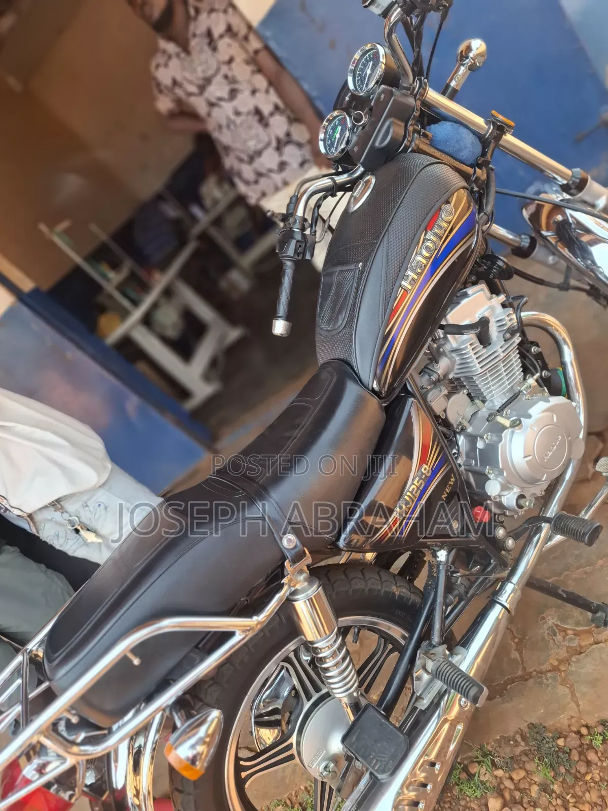 Haojue HJ125-8K 2025 Black