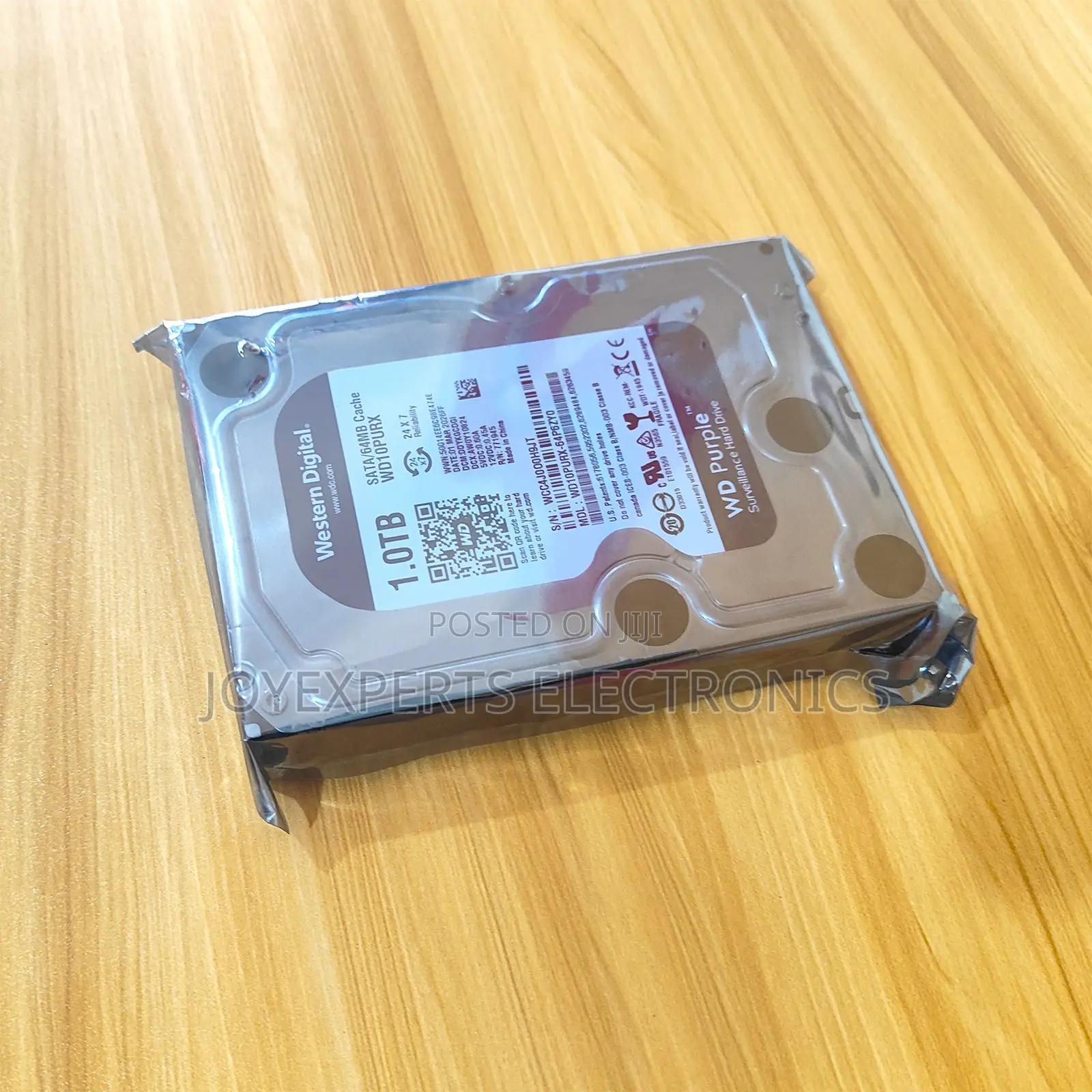 1tb Surveillance Grade Hard Drive (Wd Purple / Skyhawk)
