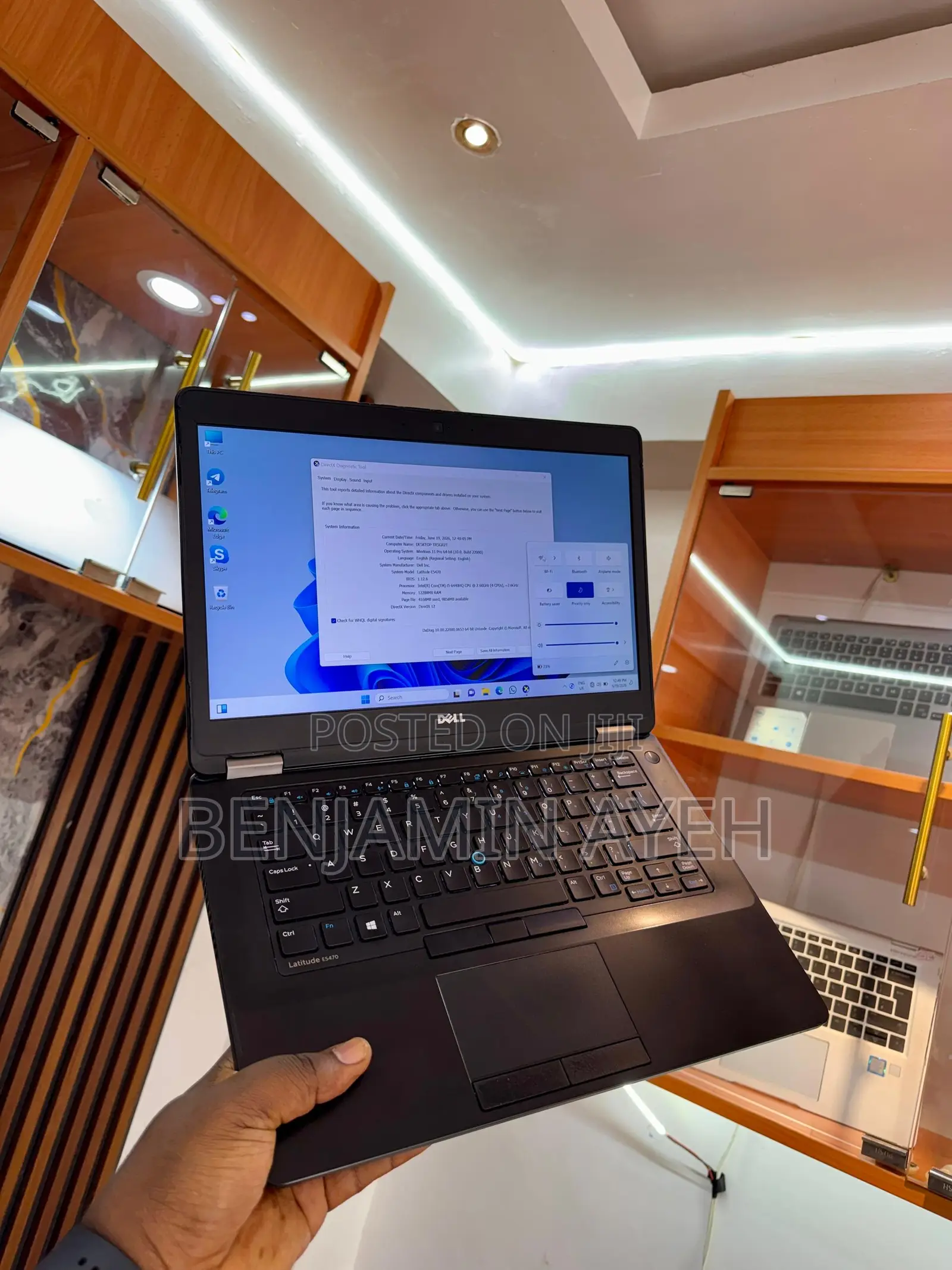 Laptop Dell Latitude 14 E5470 12GB Intel Core i5 SSD 256GB
