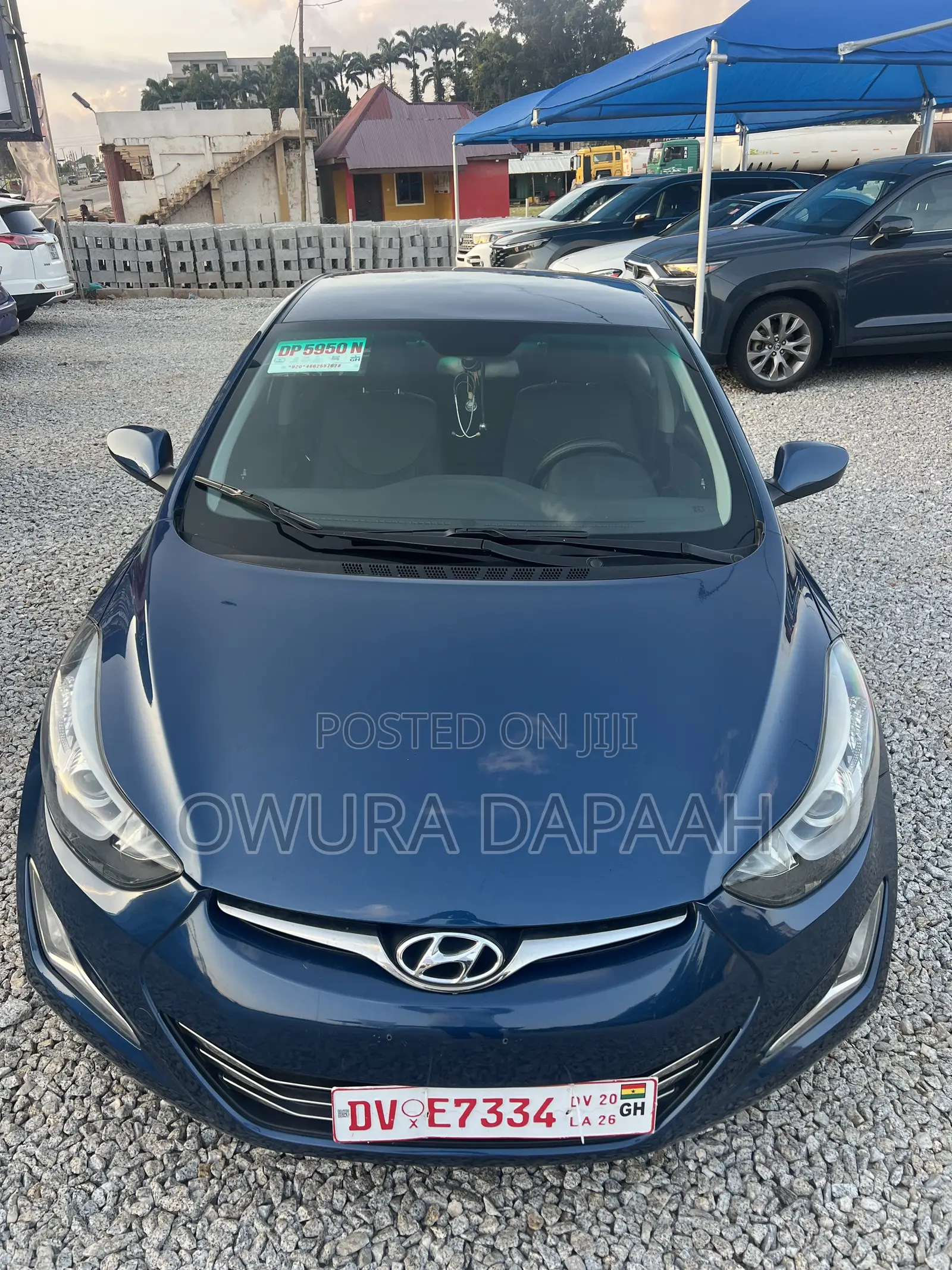 Hyundai Elantra Limited Sedan FWD (1.8L 4cyl 6A) 2016 Blue