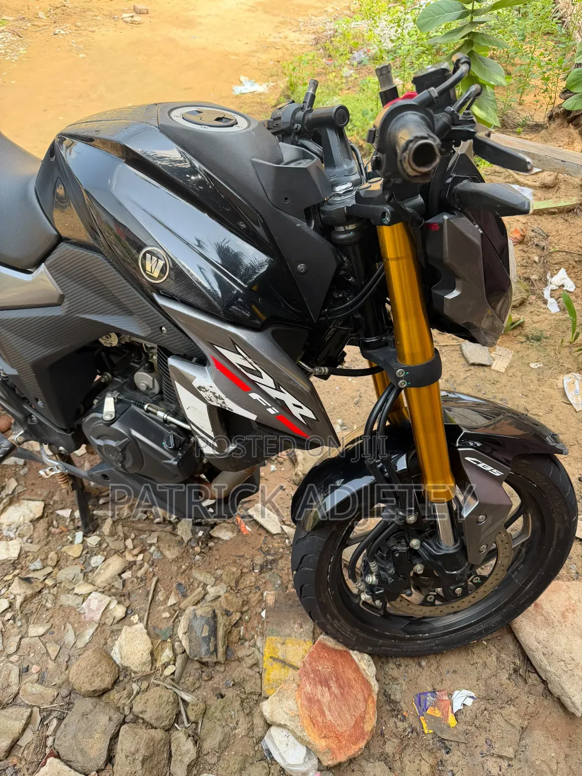 Haojue DR190S 2025 Black