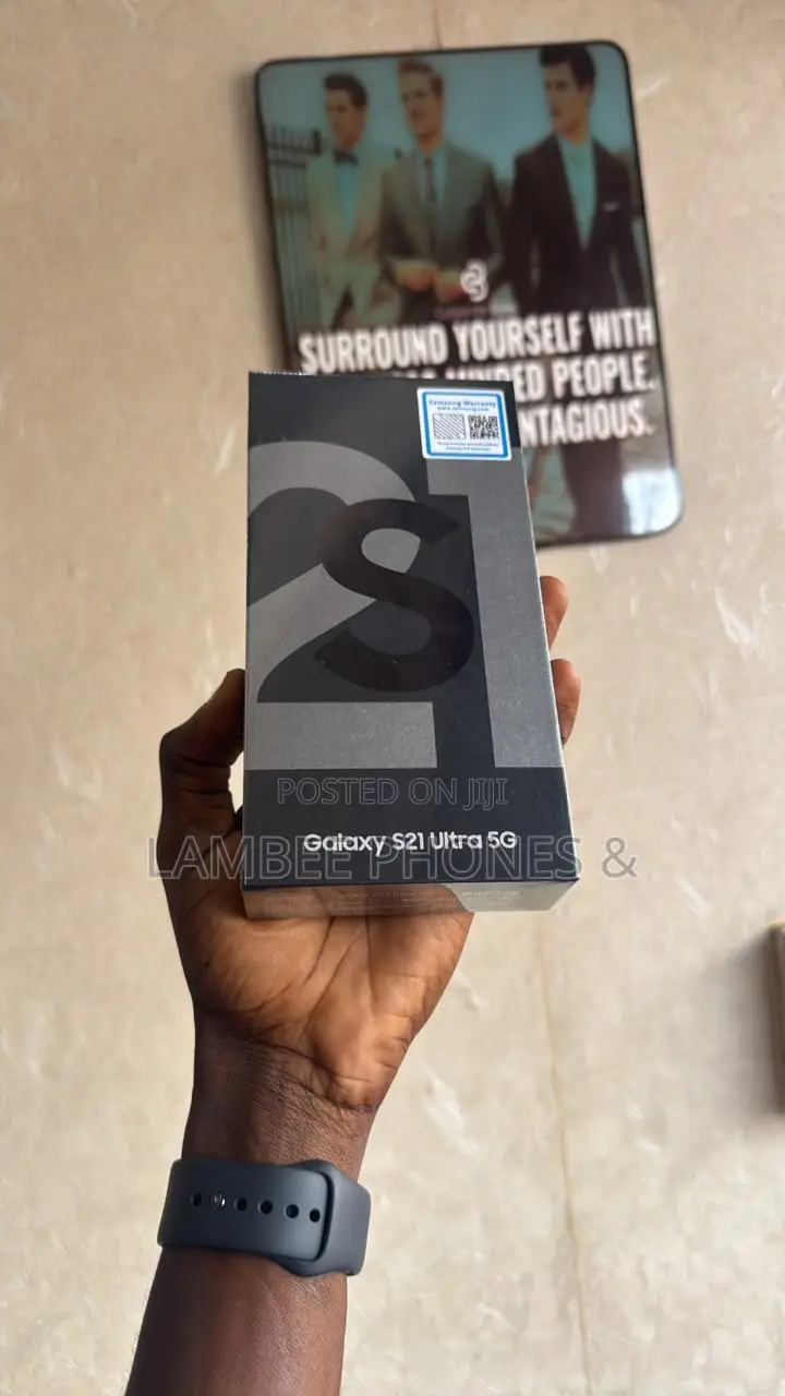 New Samsung Galaxy S21 Ultra 5G 128 GB Black