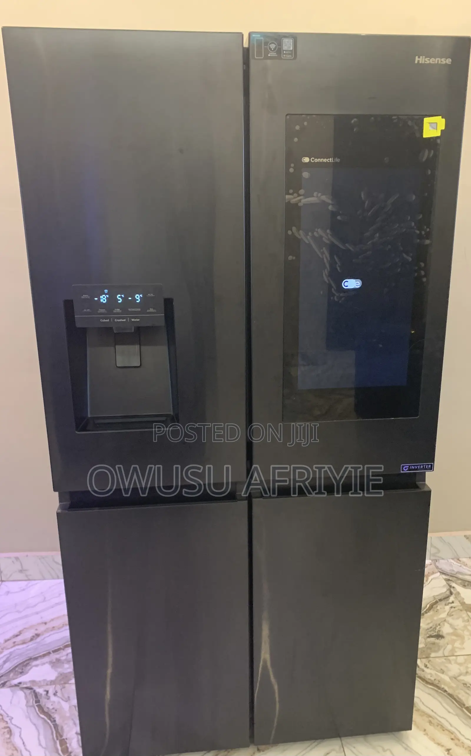 Cross Door Fridge