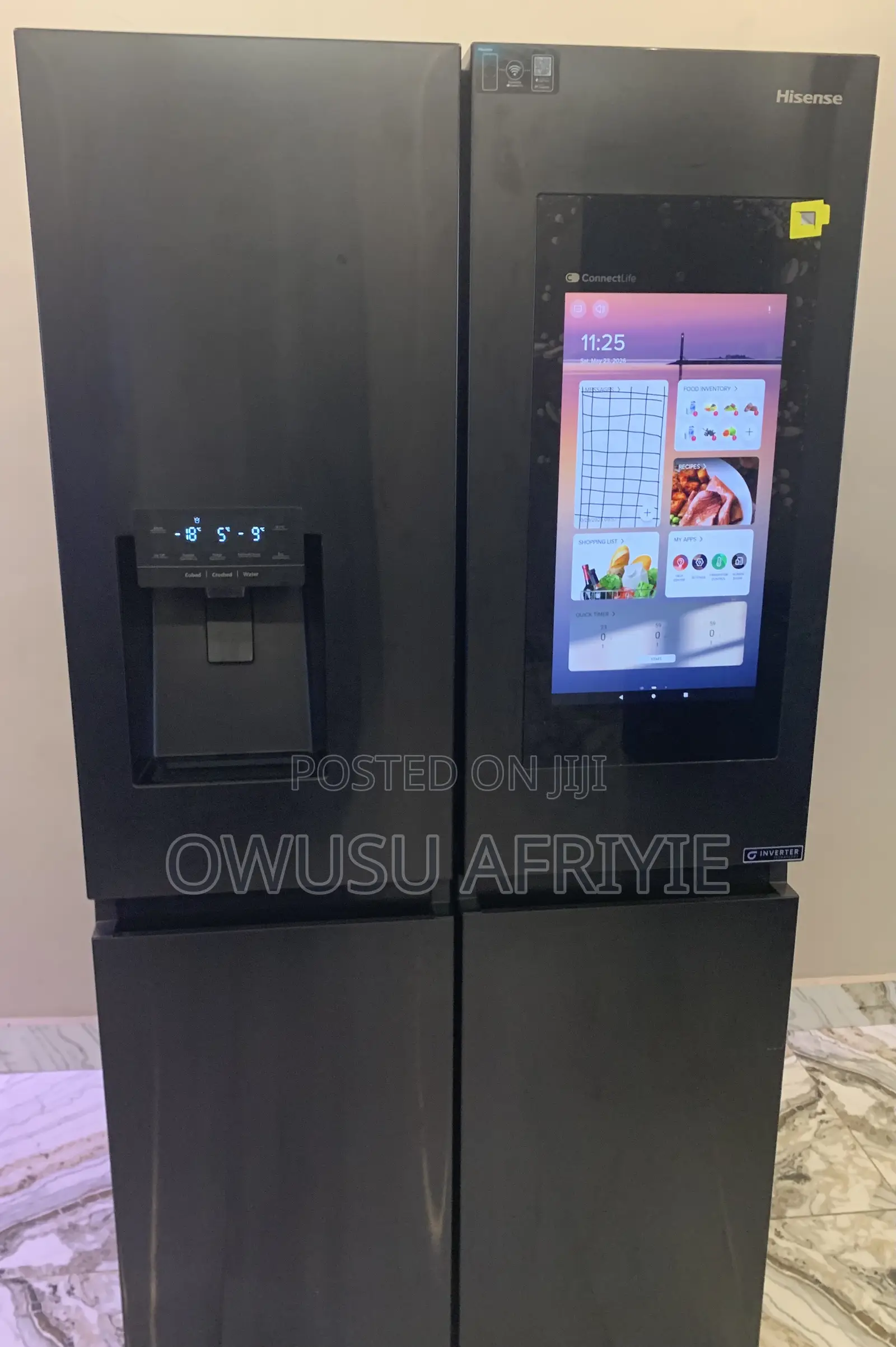 Cross Door Fridge