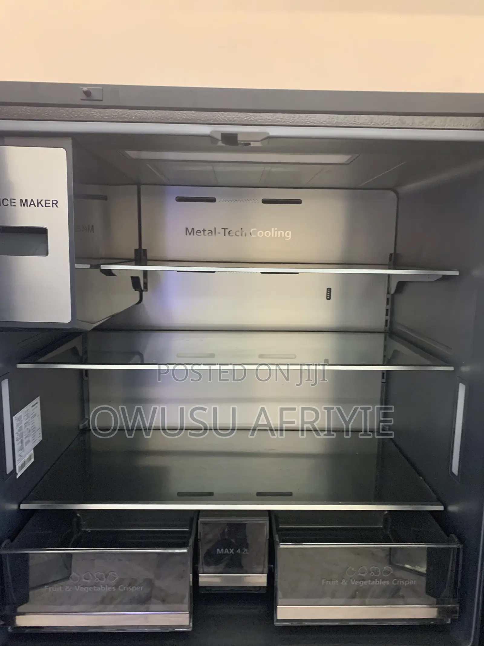 Cross Door Fridge