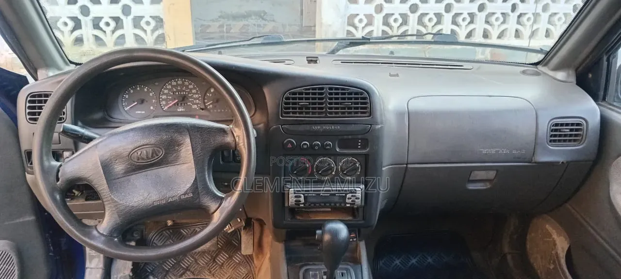 Kia Sportage Cabriolet 2002 Blue