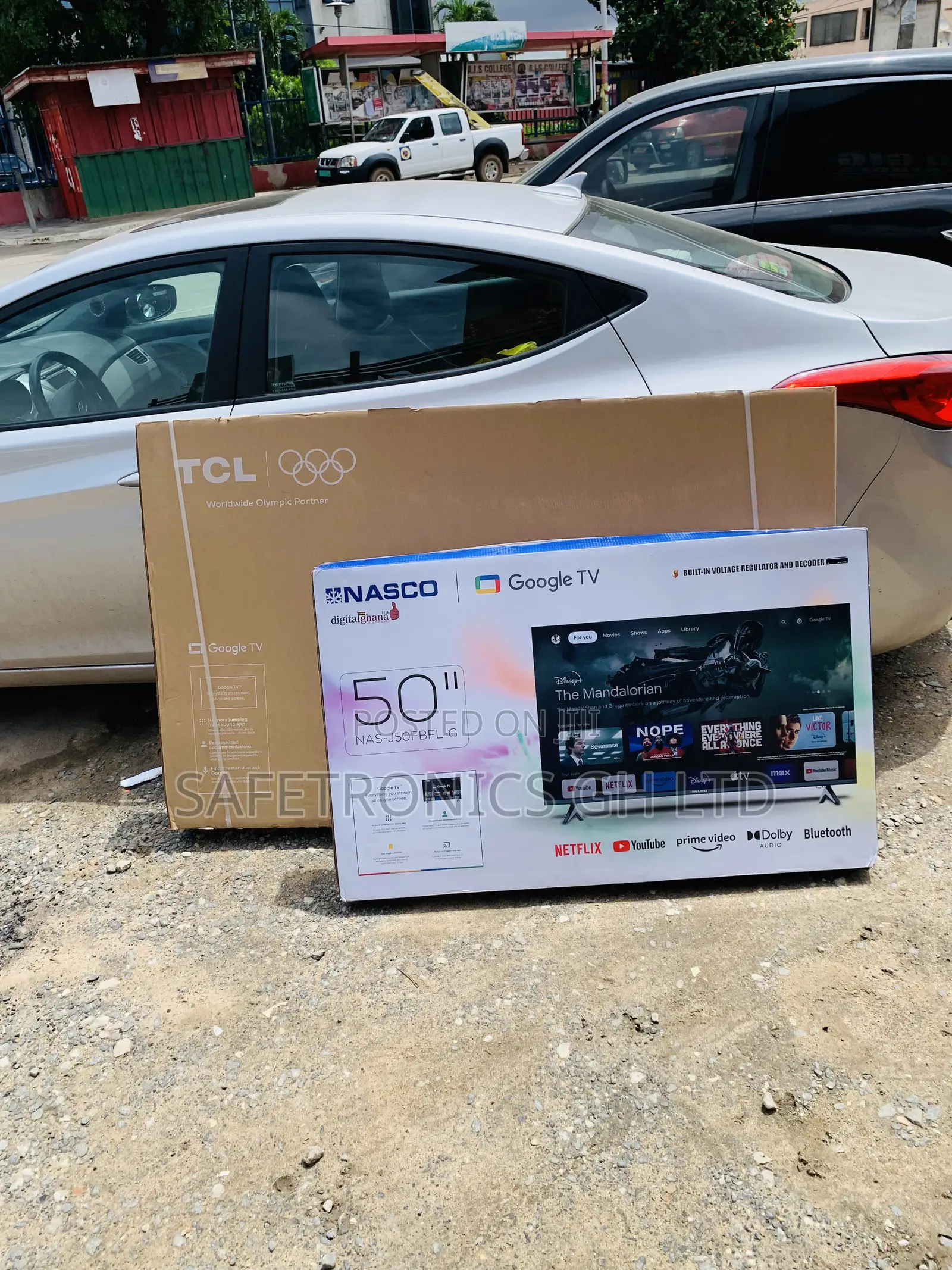 Newly Bulky Nasco 50" Uhd Smart Led Tv
