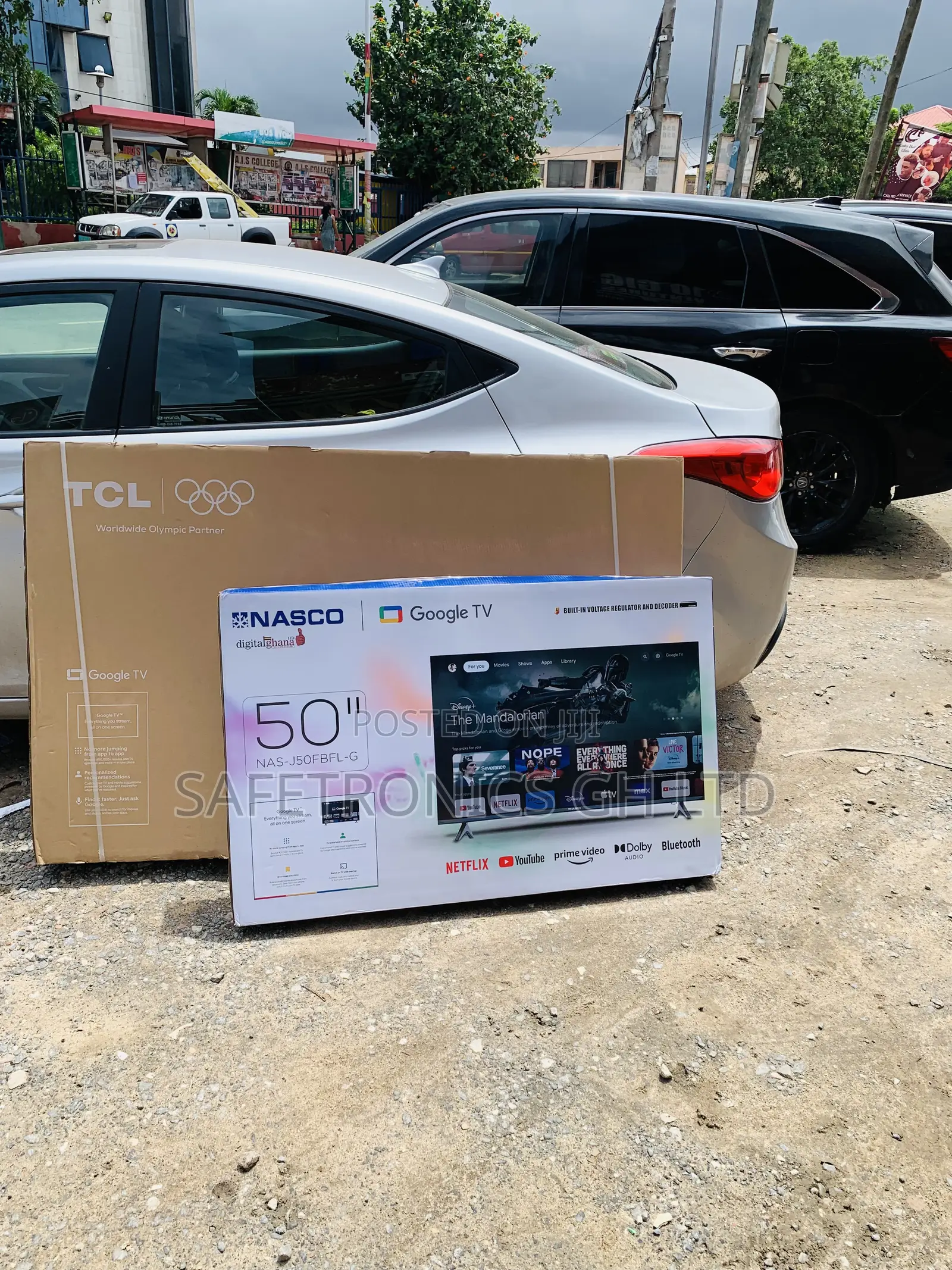 Newly Bulky Nasco 50" Uhd Smart Led Tv