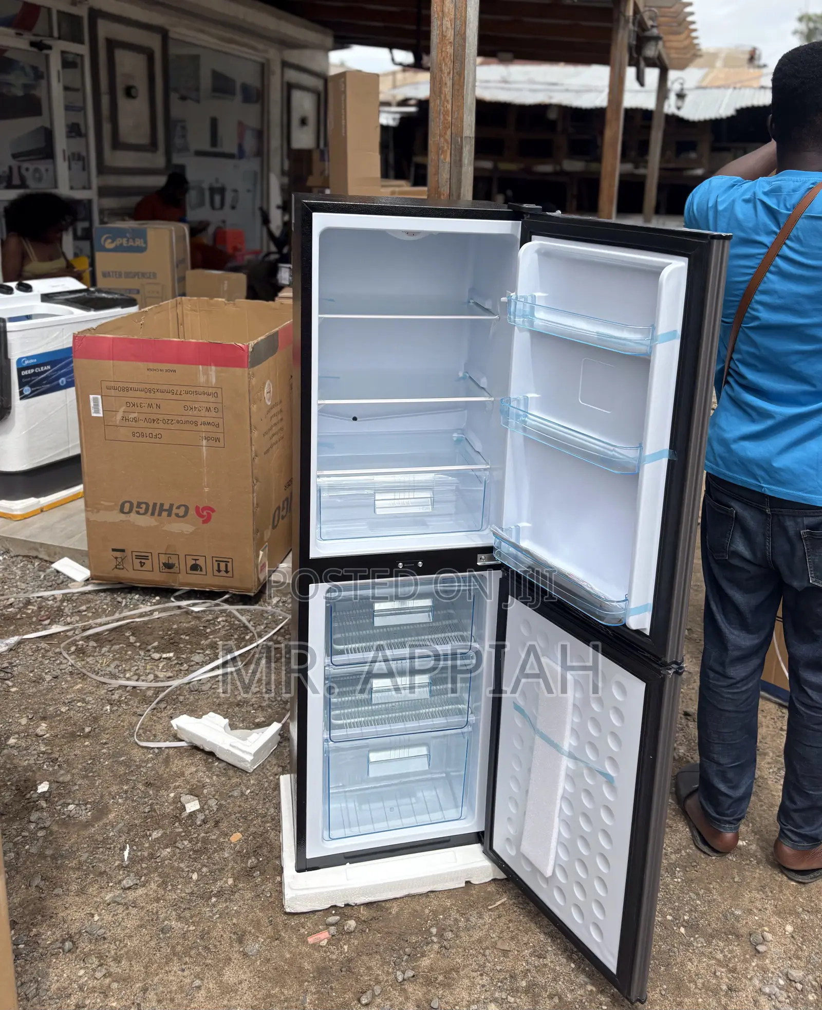 Extremely Affordable Nasco 158l 2 Door Refrigerator(Gray)