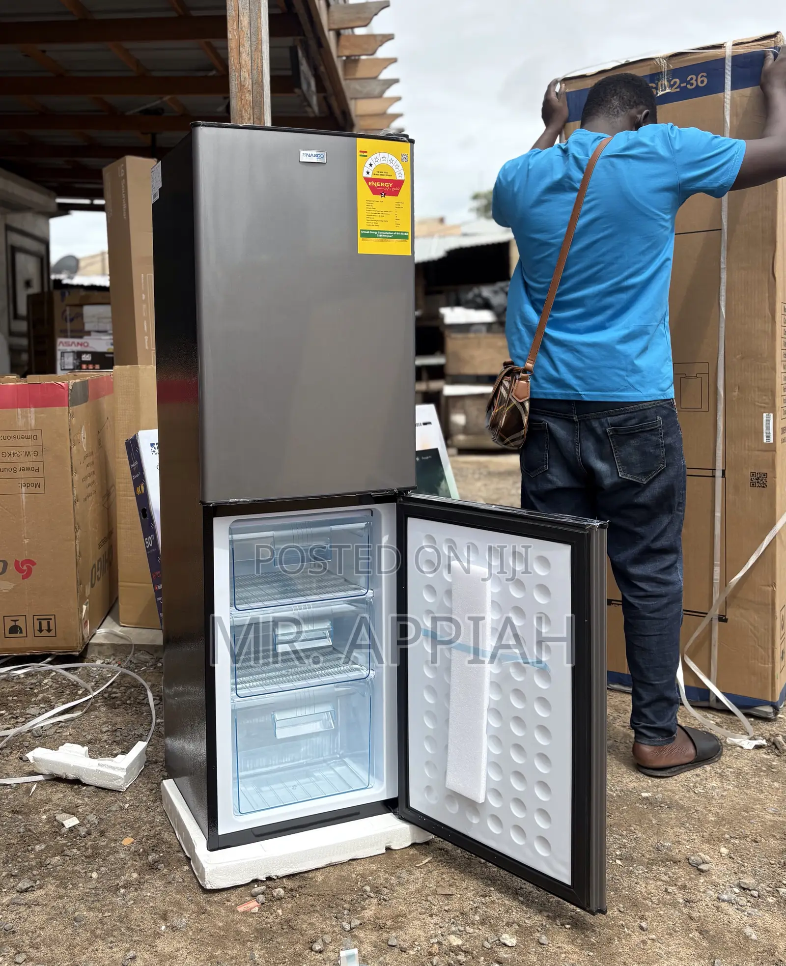 Super Adorable Nasco Nasd-20fl Refrigerator(158l)Gray 