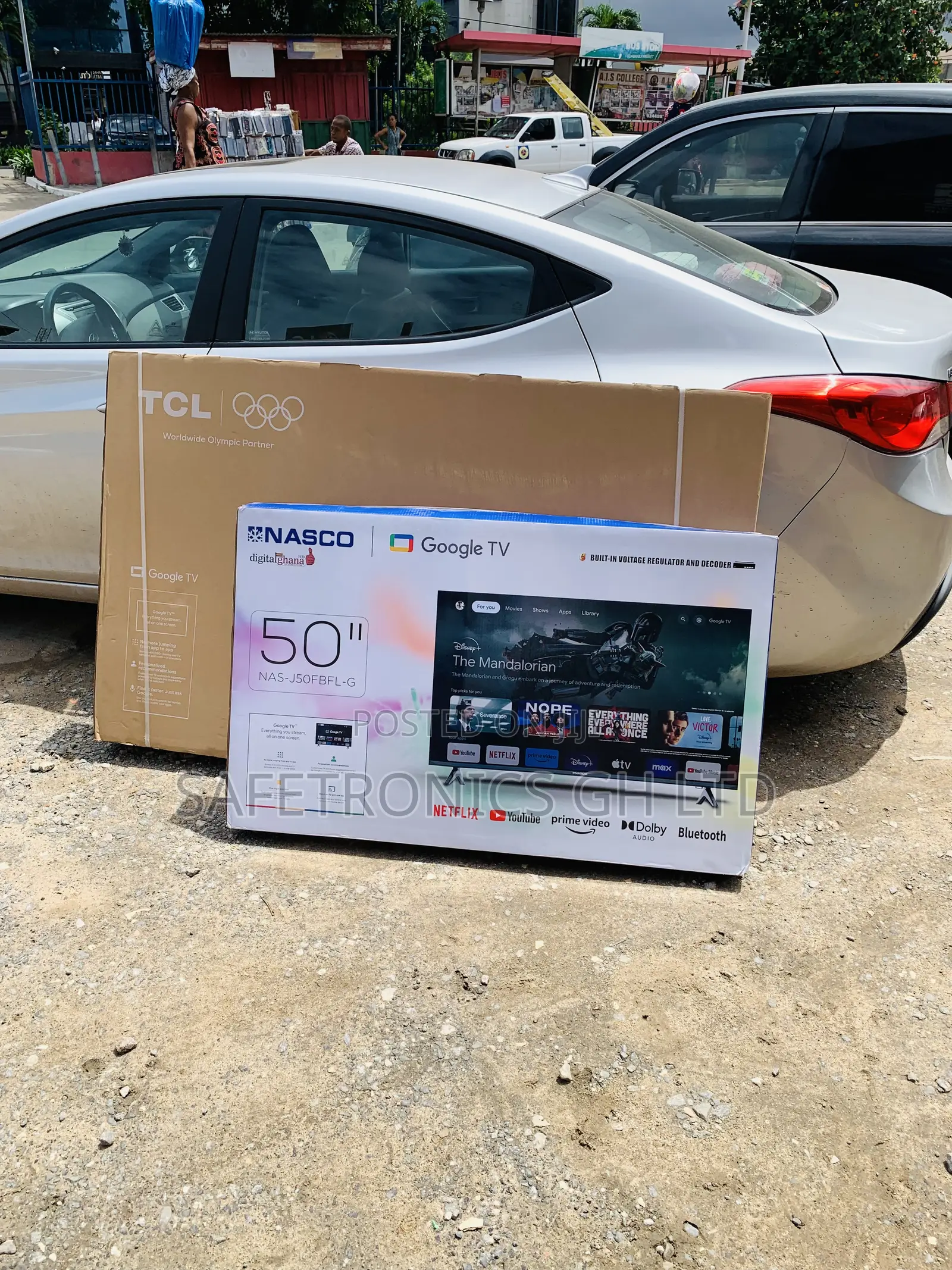 Just Purchase Nasco 50" Uhd Smart Led Tv