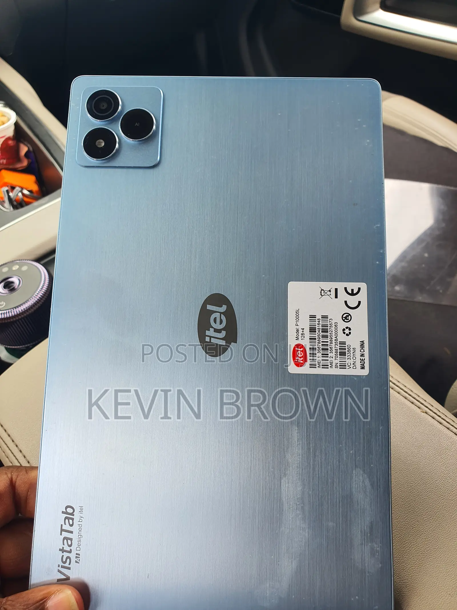 Itel VistaTab 11 128 GB Blue