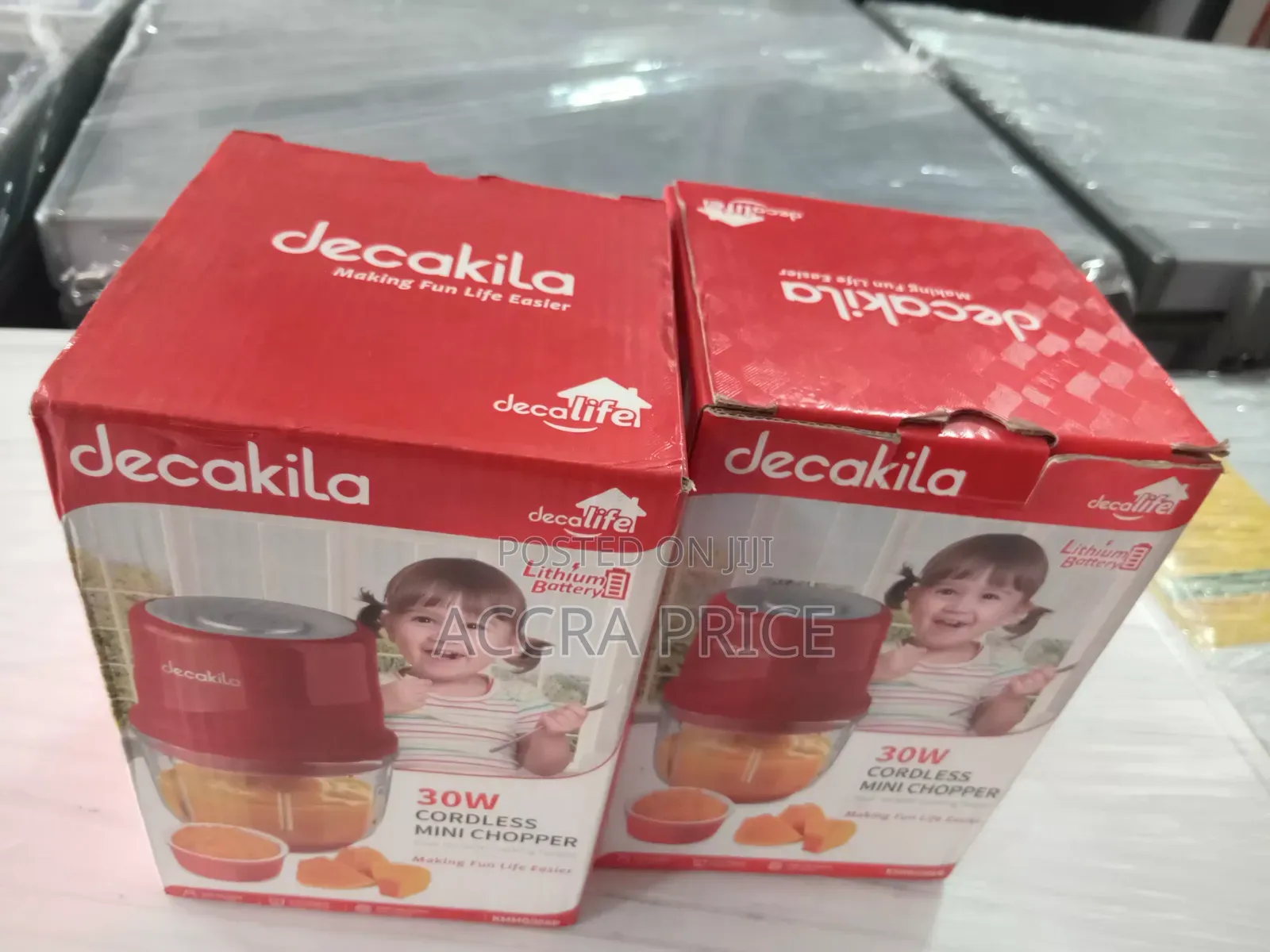 Decakila Electric Food Chopper Rechargeable