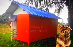 Large Extra-Strong Double Galvanized Steel Comfy Security Dog Cage