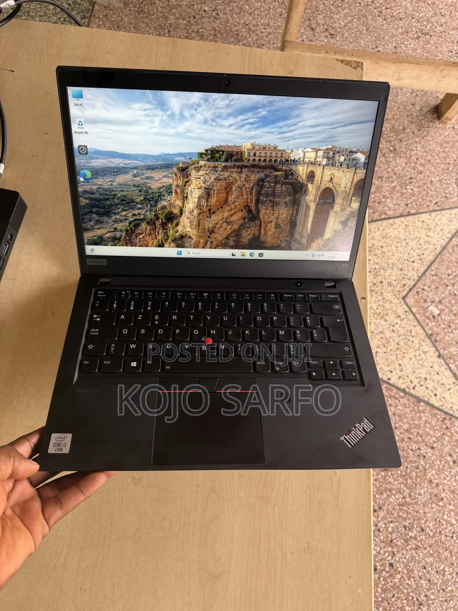 Laptop Lenovo ThinkPad T14 G1 16GB Intel Core i5 SSD 256GB