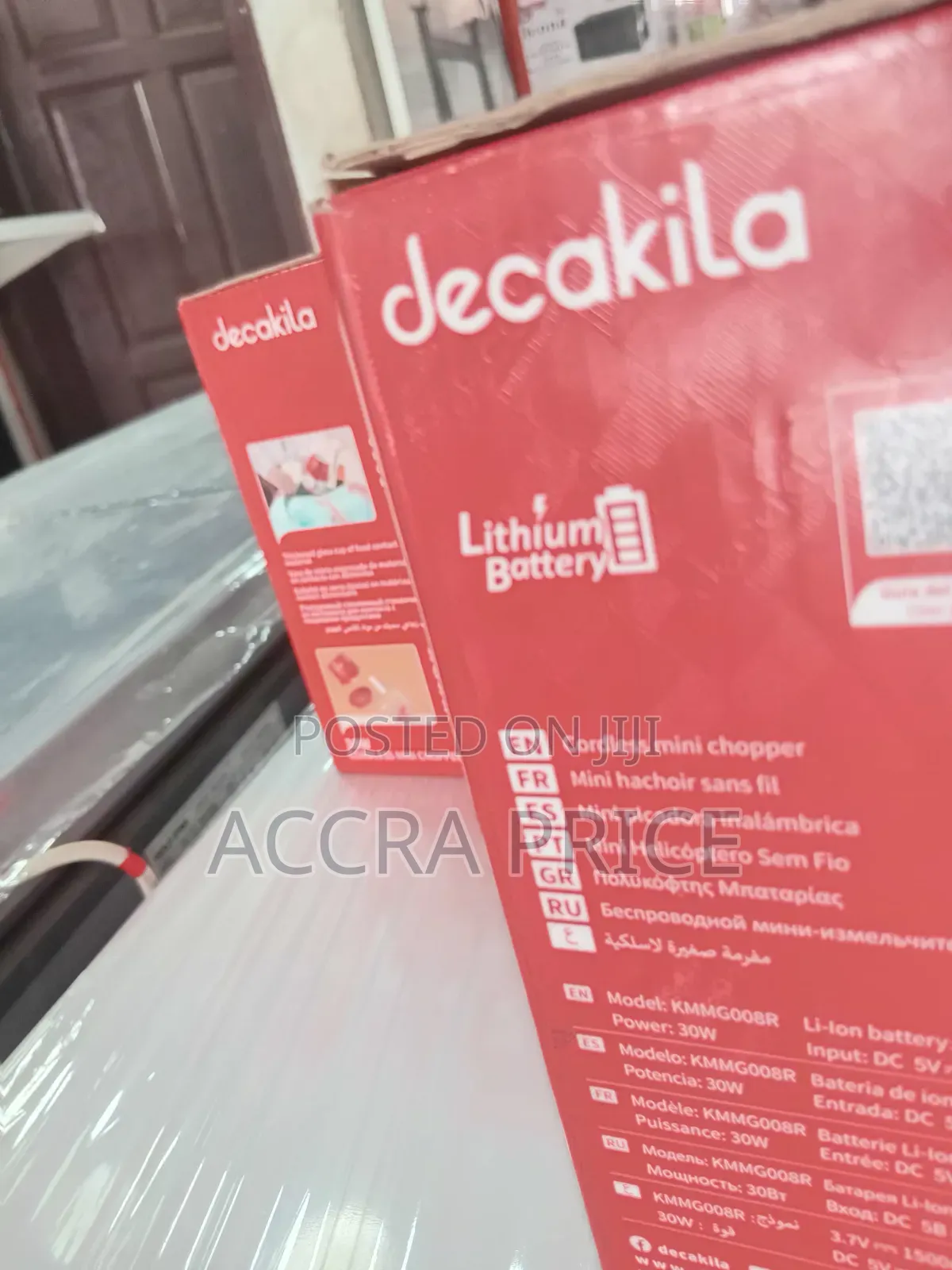 Original Decakila Rechargeable Kitchen Chopper