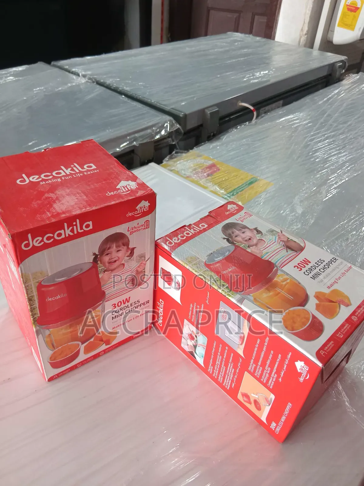 Decakila 300ml Mini Food Chopper Usb Charging