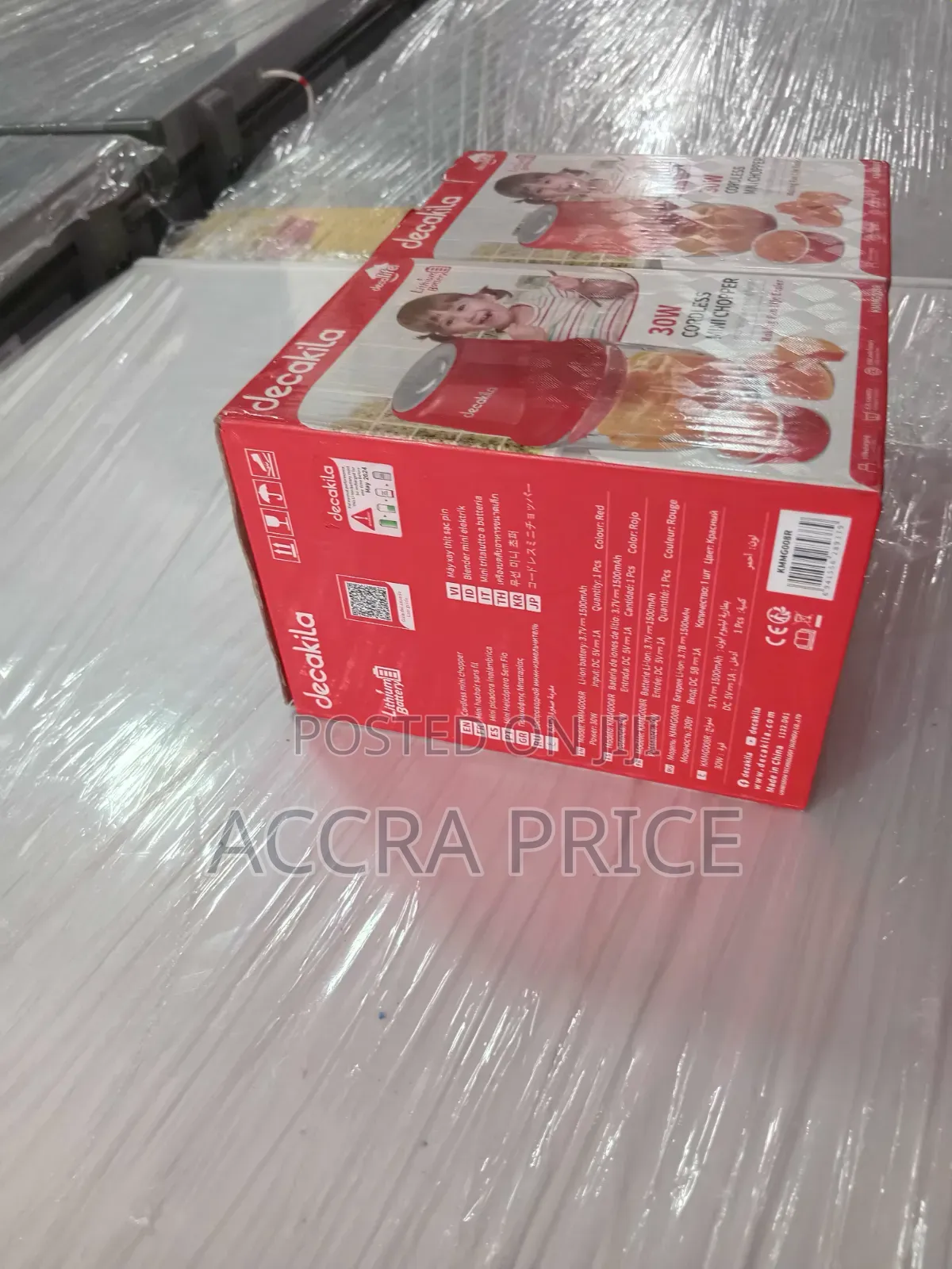 Decakila 30w Portable Electric Mini Chopper