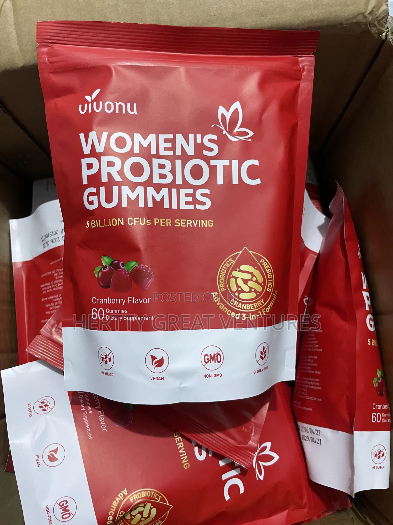 Ladies Probiotic Gummies
