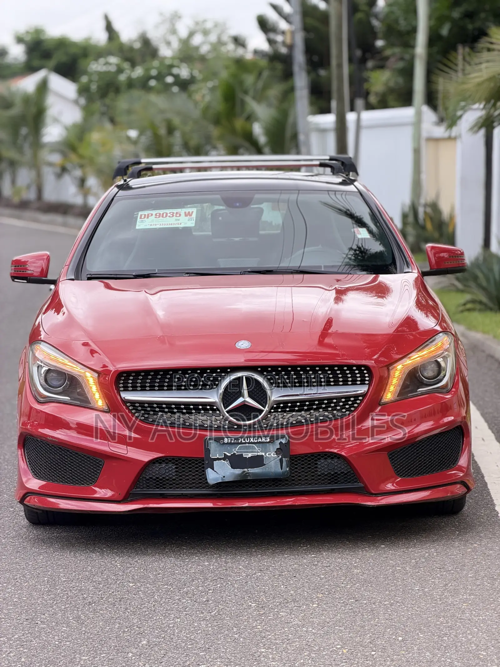 Mercedes-Benz CLA-Class 2014 Red