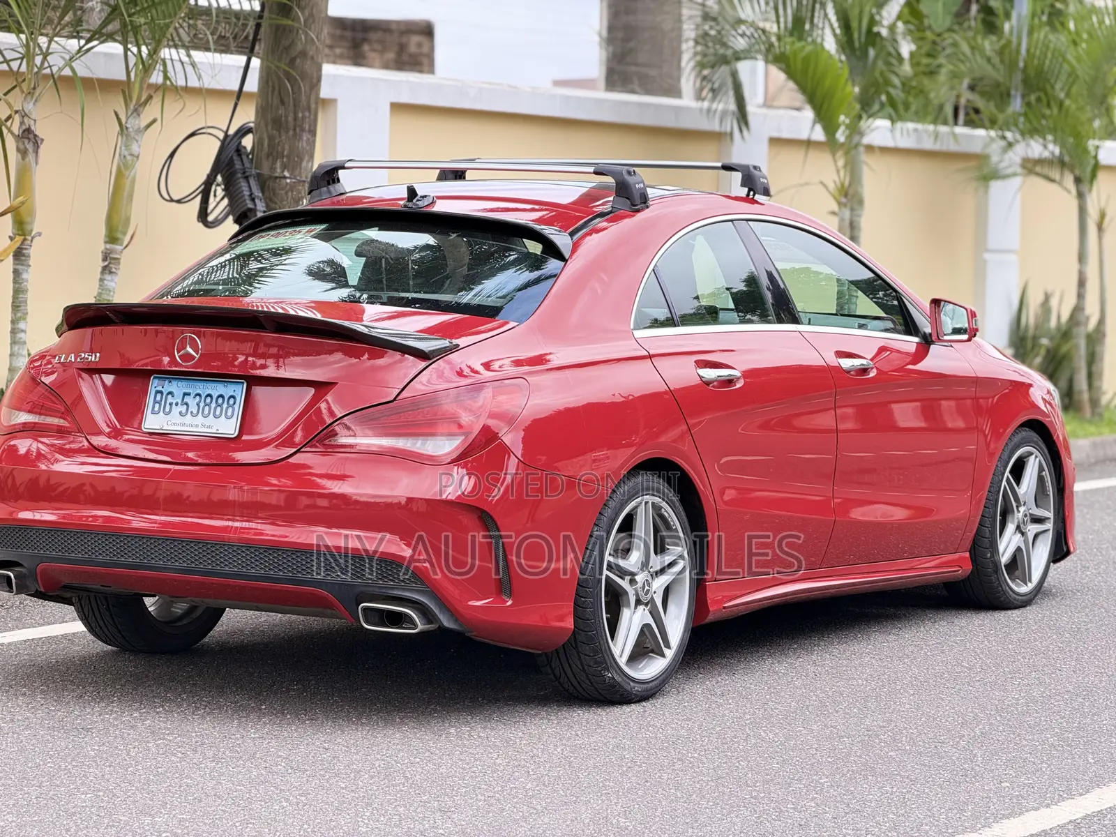 Mercedes-Benz CLA-Class 2014 Red