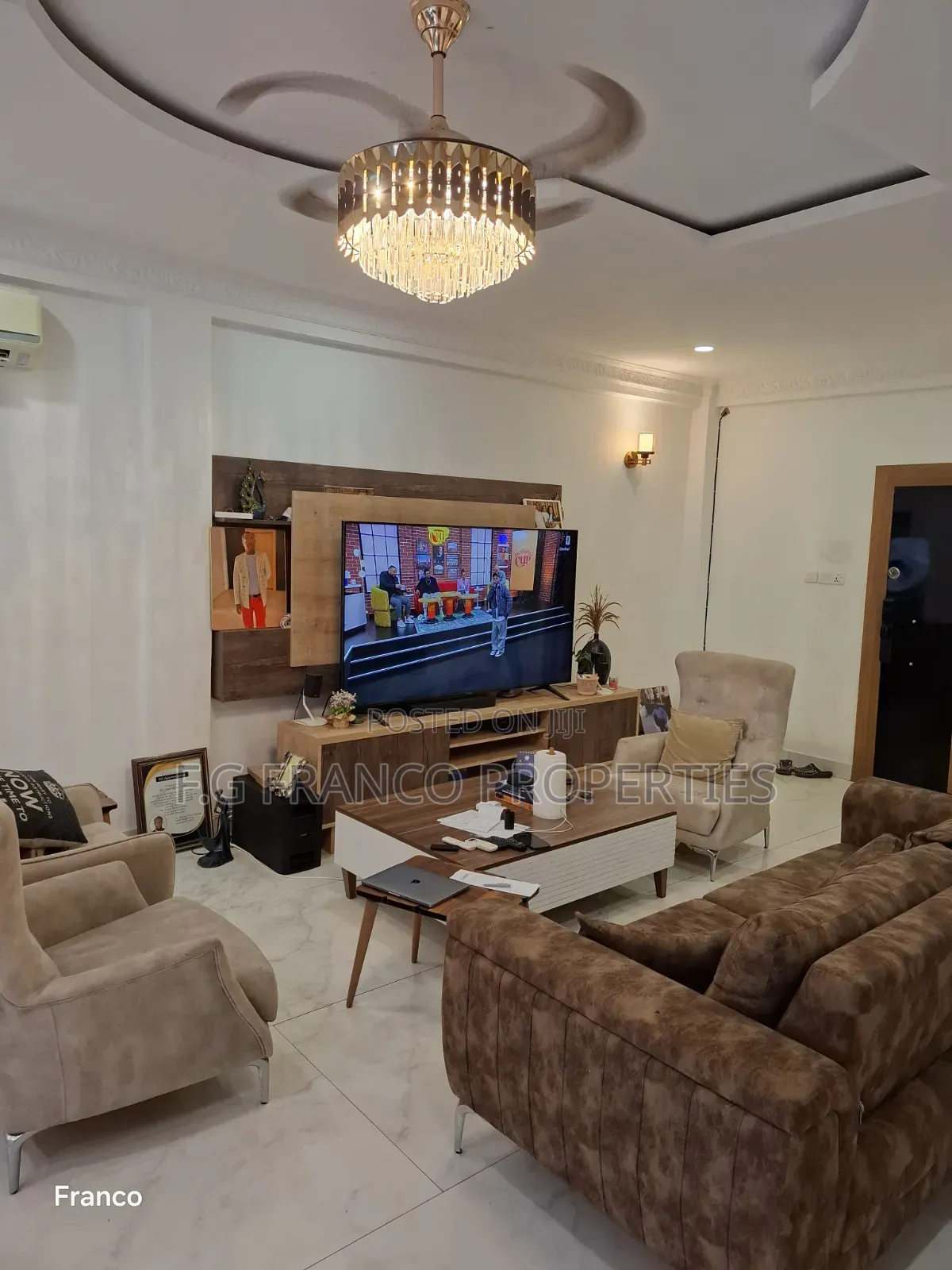 Furnished 3bdrm Apartment in Kg.Franco Properties, Addogonno for sale