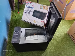 Elegant Black Microwave Oven for Contemporary Kitchens
