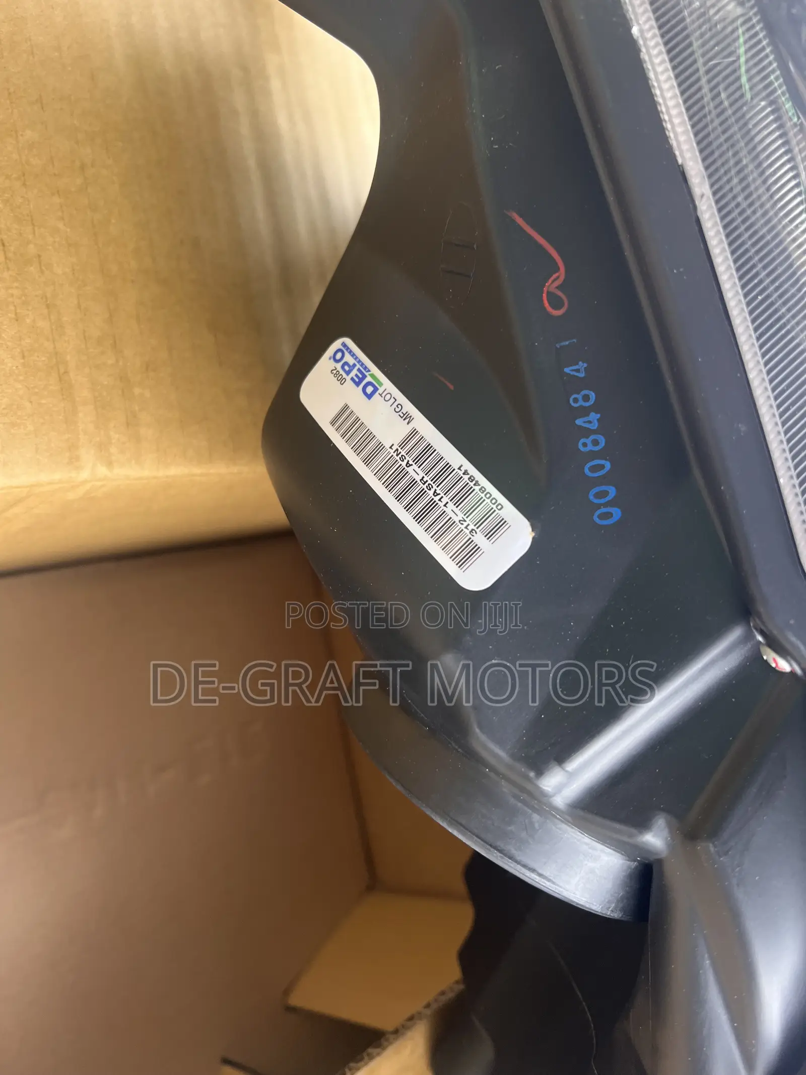 Highlander 17 Headlight Depo