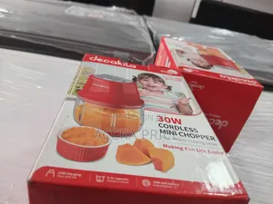 Decakila Portable Food Chopper With Glass Bowl