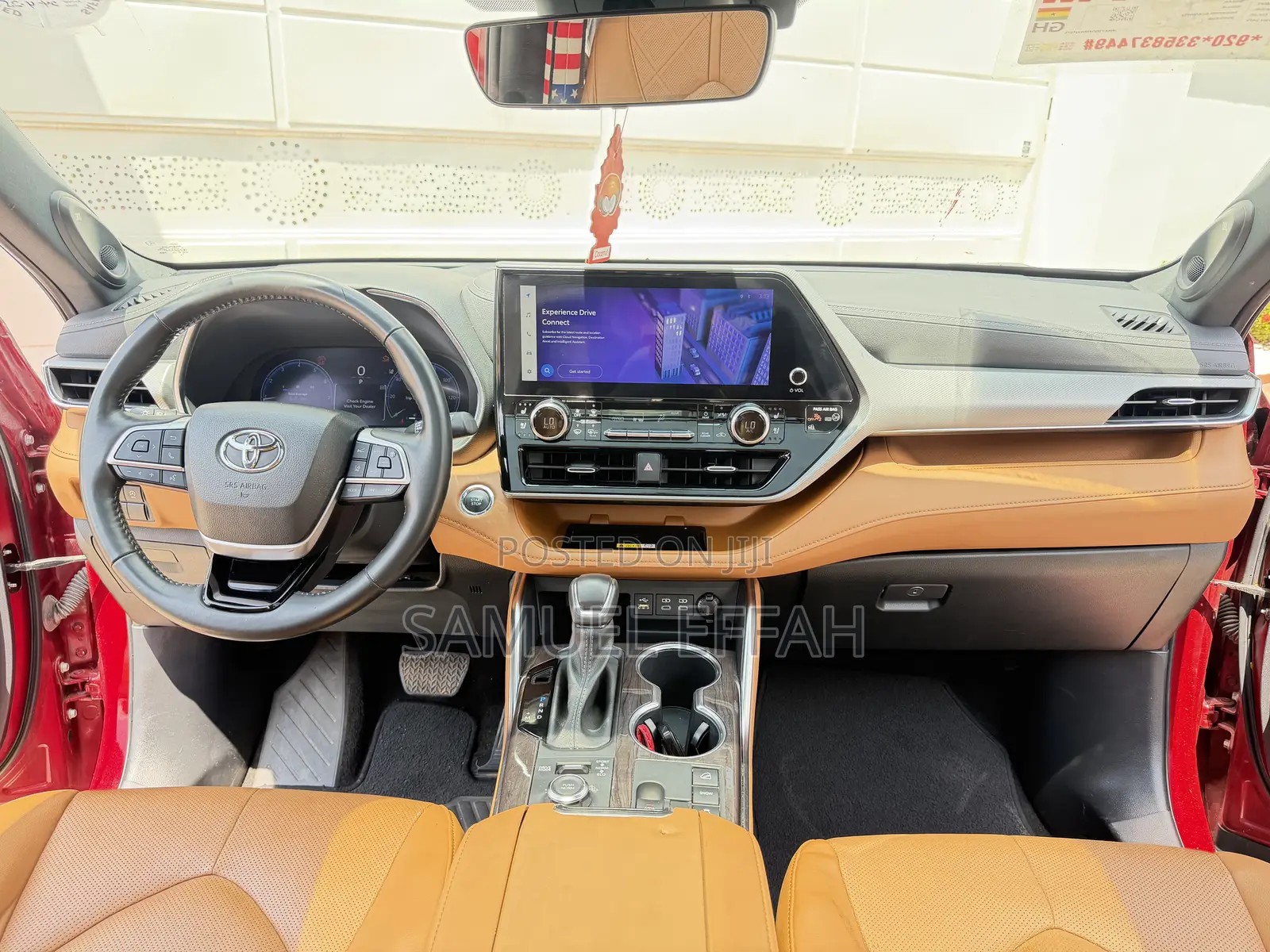 Toyota Highlander Platinum AWD 2023 Red