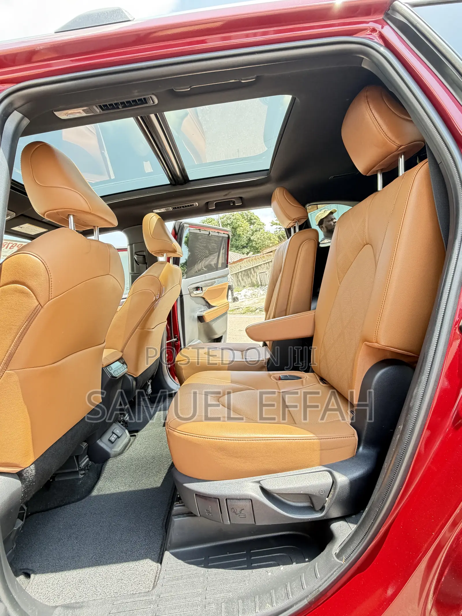 Toyota Highlander Platinum AWD 2023 Red
