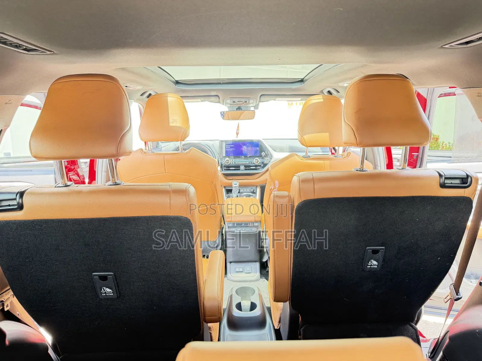 Toyota Highlander Platinum AWD 2023 Red