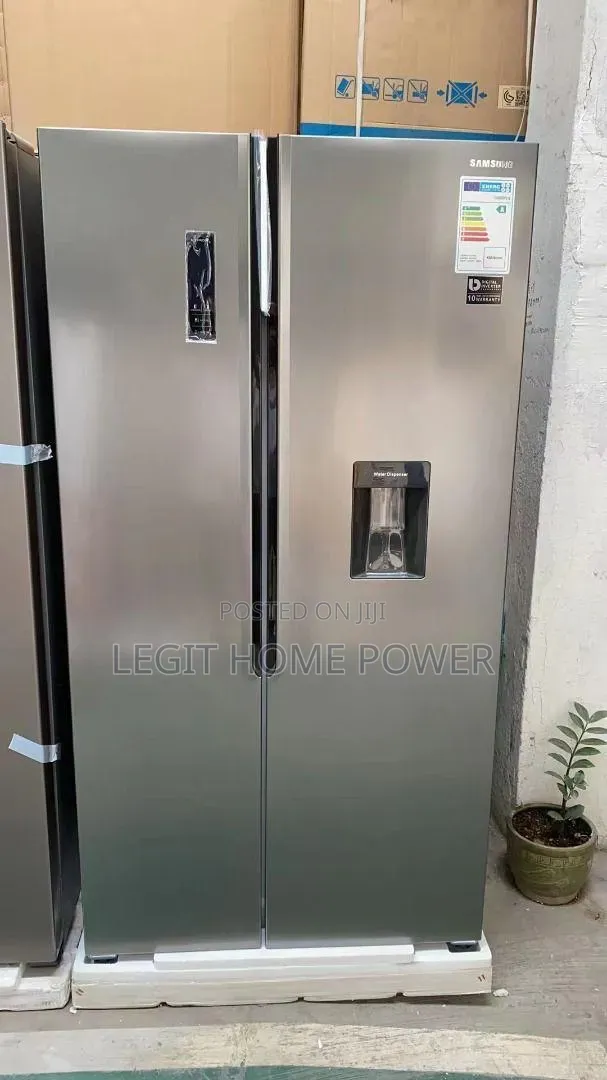 Brand New Samsung Side-by-Side Refrigerator With Water Dispenser