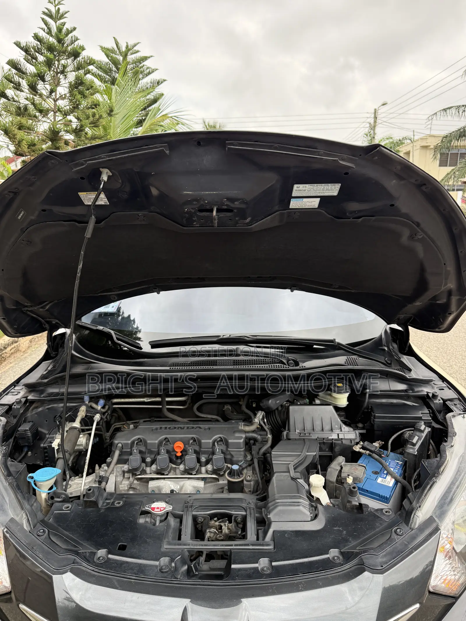 Honda HR-V EX-L w/Navigation AWD 2018 Black