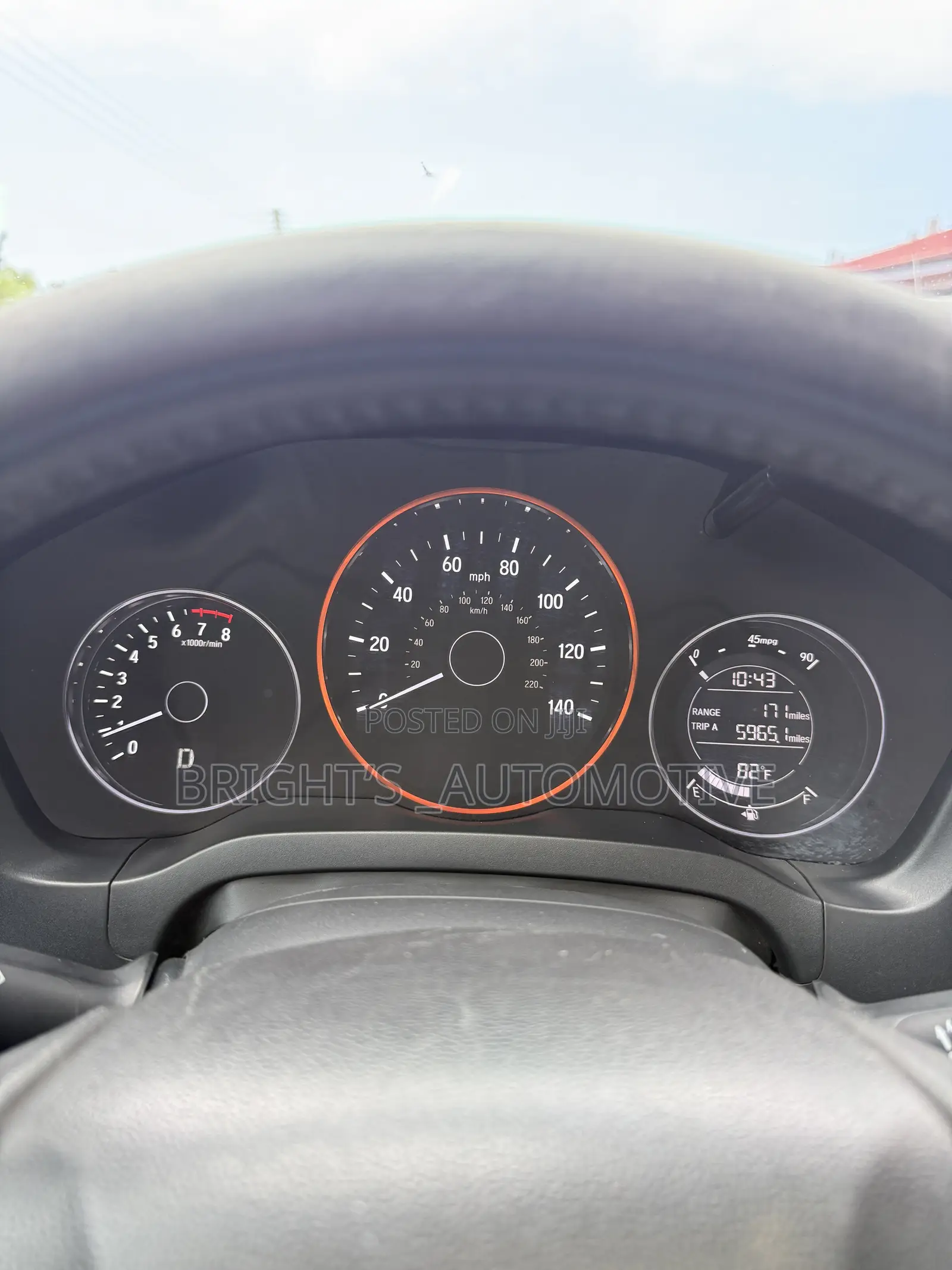 Honda HR-V EX-L w/Navigation AWD 2018 Black