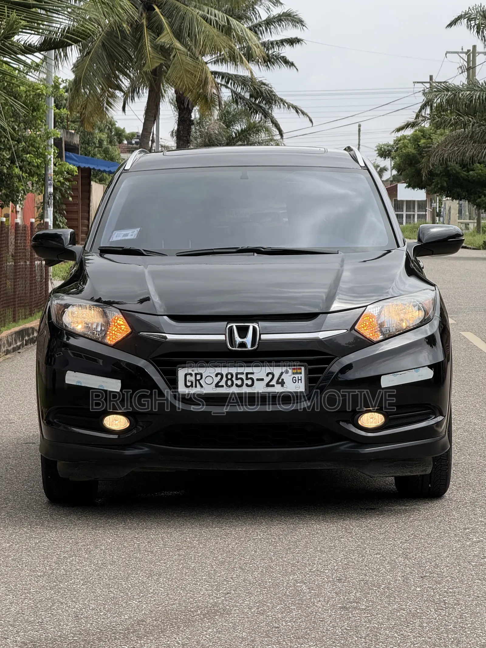 Honda HR-V EX-L w/Navigation AWD 2018 Black